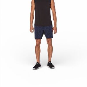 Lululemon T.H.E. Short Linerless 7” Pointilize Psychic Black Size Large